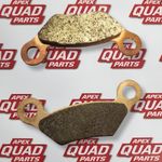 John Deere XUV  855D GATOR  2010-2017 Rear  Brake Pads (All Weather Compound)