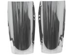 Stainless steel mirror guards pair for New Holland & Case IH tractors (S.170504)