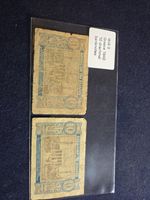 WW II Greece 1940 10 Drachmai Banknotes Circulated Condition