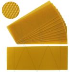 National Bee Hive Super Wired Wax Foundation Sheets 10 pcs Beekeeping Actiasbee