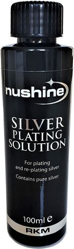 REPAIR WORN SILVER PLATE ON YOUR BUGLE NUSHINE SILVERPLATING - a simple process