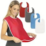Adult Bibs Washable Adjustable Senior Citizens Bibs Clothing Protector