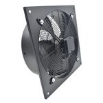 Industrial Commercial Kitchen Extractor Fan Metal Black Air Blower Ventilation