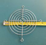 90mm Chrome Finger/Fan Guard X 2