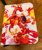 Pokémon TCG Charizard Binder w/ 96 Mixed Cards Holo/Foil Full Art Promos