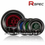 Prosport 52mm Premium Evo Peak / Adjustable Warning LCD Oil Pressure Gauge - BAR