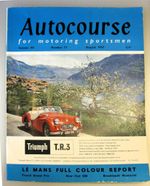 AUTOCOURSE Aug 1957 Car Racing Motorsport Magazine Vol 7 No 17 Le Mans Report