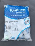 PolyPlumb Enhanced Push-Fit Pipe Fittings Mixed Lot 10pc 15mm/22mm