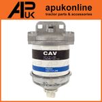 Universal Single Diesel Fuel Filter Assembly with Water Separator Glass Bowl