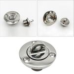 Boat Drain Plug Drain Outlet Fits 1'' Hole Sturdy Rustproof Drainage Plug Thumb