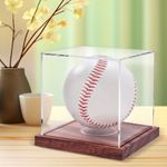 Elegant Baseball Display Box With Base Portables Baseball Display Case