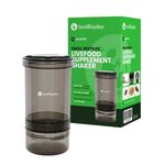 Swell Reptile Livefood Supplement Shaker – Adjustable Lid & Storage Compartment