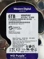 Western Digital WD60PURZ-85ZUFY1 HDD PCB 2060-800001-005 SATA 3.5" Board Only