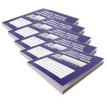 Driver Vehicle Defect Book HFV, Van Truck 50 Page Duplicate Check  (PACK OF 5)