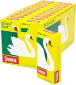 Swan Extra Slim Filter Tips  Smoking Cigarette Full Box 20 X 120 Pack