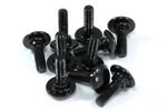 Black Aluminium m5 x 16mm 3mm Shoulder Fairing Screen Screws for Honda Suzuki