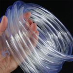 Motorcycle Fuel Pipe Clear Petrol Oil Hose Line 5mm x 7mm x 1 Metre Length ✅