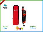 TIS 850 Electrical Voltage & Continuity AC/DC LED Circuit 2 Pole Tester & Case