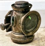 Antique joseph lucas Captain Oil Burning Lamp