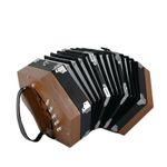 English Concertina, Hexagonal Accordion, Push-Pull Note, Wood
