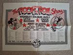 The London Rock 'n' Roll Show Wembley Stadium 5th August 1972 Original Poster