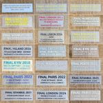 Match Details Patch Badge Champions League Final World Cup Europa League Euro