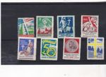 Denver - Swedish National Sanatorium - 8 MH Cinderella stamps 1946-1957