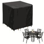 Heavy Duty Waterproof Garden Patio Furniture Cover for Rattan Table Cube Outdoor
