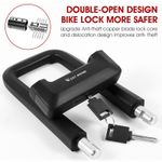 WEST BIKING Heavy Duty Bike U Lock Anti-Theft E-Bike Scooter Security Lock
