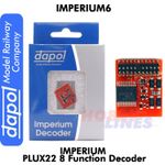 IMPERIUM6 Plux22 8 Function DCC decoder Imperium 6 Dapol Model Railway