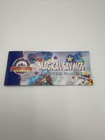 Vintage Alton Towers 1995 Magical Savings Ticket For Collector