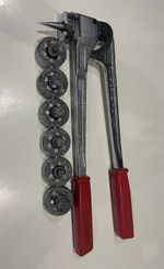 Rothenberger Power Expander Set 6 Heads 7/8 3/4 5/8 1/2 3/8 1”Original