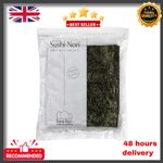 Emma Basic Seaweed Sushi Nori | 40 Full Roasted Seaweed Sheets | Young Harvest