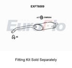 Rear Muffler Silencer Insert Fits Fiat 500 Panda Ford Ka EuroFlo EXFT6009