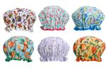 Bodylife Shower Cap Reusable Waterproof Bath Hat Adjustable Adult