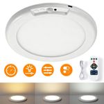 Battery Ceiling Light 4000mAh Motion Sensor Ceiling Light Magnetic Shed Lights