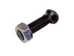 PACK OF 25 x OVAL HEAD SQUARE HEX BOLT (M10 x 40mm). FOR CULTIVATOR TIPS.