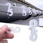 Christmas Light Gutter Hooks Heavy Duty String Light Clip Icicle Net Fairy Light