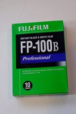 Fujifilm FP-100B Instant Black & White Film EXPIRED 2011