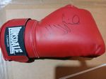 Julius Francis Signed Boxing Glove Tyson With COA