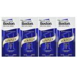 4 X Boston Simplus Multi Action Contact Lens Solution 120ml - SEPTEMBER EXP