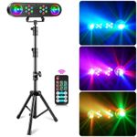 LED DJ Light Bar with Stand Derby and Par Disco Party Effect