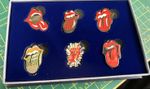 The Rolling Stones 6 Badge Set High Quality Metal Badge Set  Officially Licensed