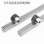 Spur Gear Racks For CNC Linear Motion Pitch 3.14mm - 15.7mm 1/1.5/2/2.5/3/4/5M