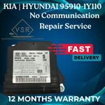 KIA PICANTO 95910-1Y110 AIRBAG ECU NO COMMUNICATION POSTAL REPAIR SERVICE