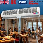 Commercial Wall Mounted Door Fan Over Door Air Curtain With Remote Control Plug