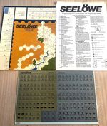 Seelowe : The German Invasion of Britain, 1940 SPI Game 1974 UNPUNCHED