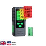 EMF Radiation Meter 3-in-1 RF Magnetic Electric Ghost Detector Audible Alarm