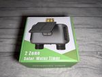 Mcbazel 2 Zone Solar WiFi Water Timer, Smart Hose Tap Timer with App & Voice Con