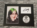 Billie Eilish - Signed Autograph Display - Mounted And Ready To Be Framed. Green